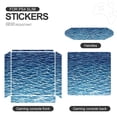 thumbnail image 4 of Decal Skin for PS4 Slim / PS4 Pro / PS4, Whole Body Vinyl Sticker Cover for Playstation 4 Console and Controller (Water Pattern-2), 4 of 5