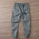 thumbnail image 4 of Pantalones cargo Harem para hombre, pantalones para senderismo al aire libre, pantalones para hombre, color gris, para trekking, otoño, de licra, holgados, de diseñador, de alta calidad, estilo emo, d, 4 of 5