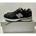 thumbnail image 1 of New Balance 990v3 Made in USA Black Grey White Suede Men's Shoes Sz 10.5 M990BS3, 1 of 6