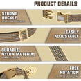 thumbnail image 5 of Collar para perros medianos y grandes, collar reflectante para perros, collar ajustable de nailon suave, 5 of 5