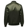 thumbnail image 2 of FashionOutfit Men's Classic Style Cotton Based Zip Up Bomber Jacket, 2 of 3
