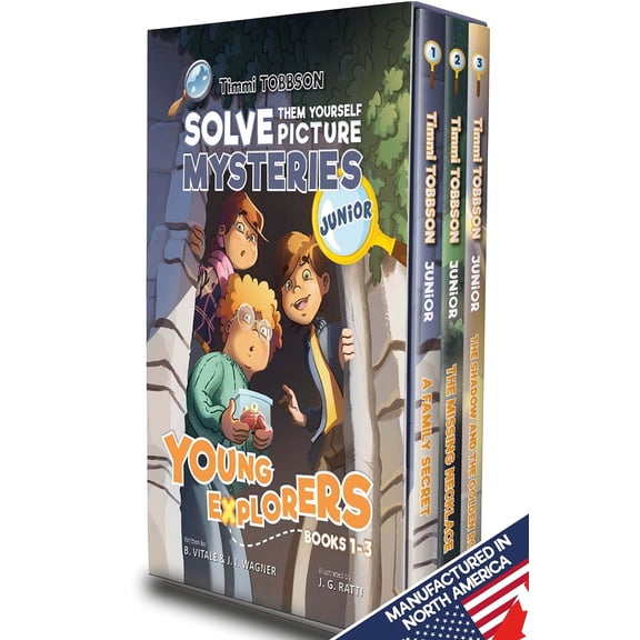 Pre-Owned Timmi Tobbson Young Explorers 3 Book Set (Hardcover) 3963267097 9783963267093