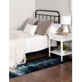thumbnail image 4 of Unique Loom Metro Coastal Nautical Rug 6' x 9' Rectangle Navy Blue/Turquoise, 4 of 4