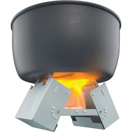 Industrial E-STOVE-12X14L Large Pocket Stove 12 Piece Fuel Package Camping