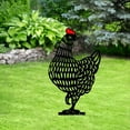 thumbnail image 5 of 5PCS Rooster Garden Stakes - 13 Inch Chicken Silhouette Yard Art, Hollow Out Animal Decor for Outdoor Lawn, Backyard, Pathway - Durable Acrylic Rooster Statues, 5 of 7