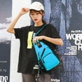 thumbnail image 2 of Fashion Women Oxford Cloth Shoulder Chest Bag Travel Large Backpack (Blue), 2 of 8