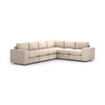 thumbnail image 1 of Sala Seccional Modular Esquinera Adapti 6 Plazas Reposabrazo Ancho Beige Ostra, 1 of 9