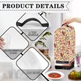 thumbnail image 4 of HELLHERO Stylish Food Processor Cover with Dust prevent Polyester Dust Cover Squirrel and Leaves, 4 of 6