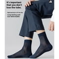 thumbnail image 4 of Guardurnaity Calcetines cómodos para hombre talla 43 Calcetines de algodón para hombre talla 43 Medias P117Negro+Gris+Blanco, sacos P117 (Unisex 39-45), 4 of 6