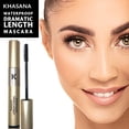 thumbnail image 6 of Khasana Ultra Lengthening Dramatic Effect Black Mascara, Waterproof & Long Lasting Formula, Length Maximizing Wand, Up to 48 Hrs Long Wear, Paraben Free & Cruelty Free, 1 Count, 6 of 8