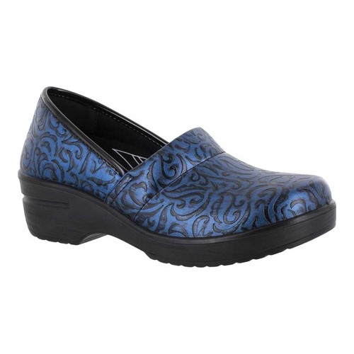navy blue womens work shoes