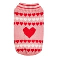 thumbnail image 4 of Suéteres para perros del día de San Valentín, suéteres para perros con forma de corazón, prendas de punto para mascotas, disfraz para perros y gatos Rosa M, 4 of 9