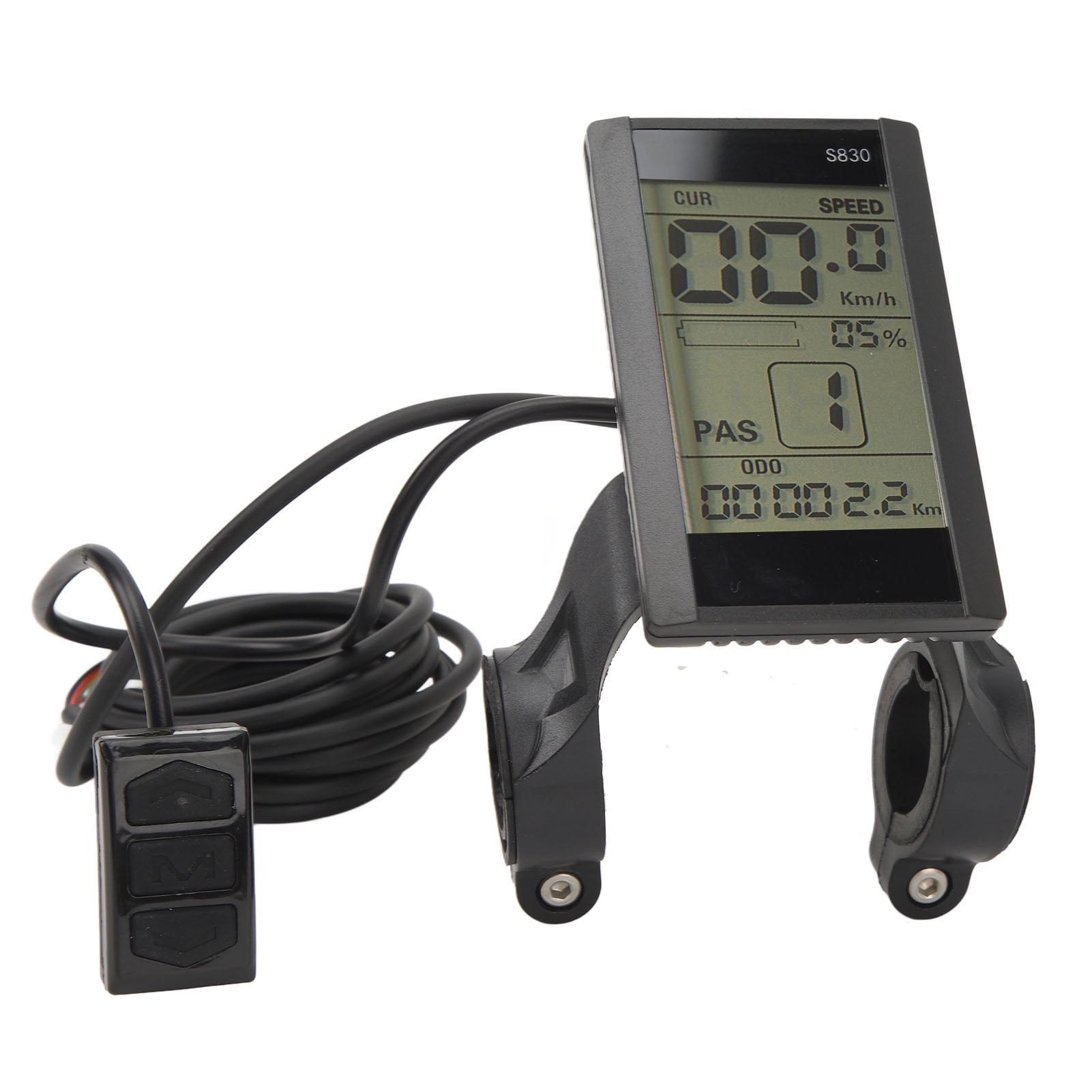 Waterproofing Control Panel Waterproof Ebike Control Panel EN06 Ebike LCD Display Meter ...
