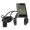 thumbnail image 1 of Electric Bike LCD Display Screen, 24V 36V 48V Highly Adaptable Electric Bike LCD Display Meter  For Scooter, 1 of 8
