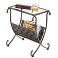 thumbnail image 1 of Mango Steam Melbourne Magazine Rack/table d'Appoint/table de Nuit/stand de Rangement avec Panier, 1 of 2