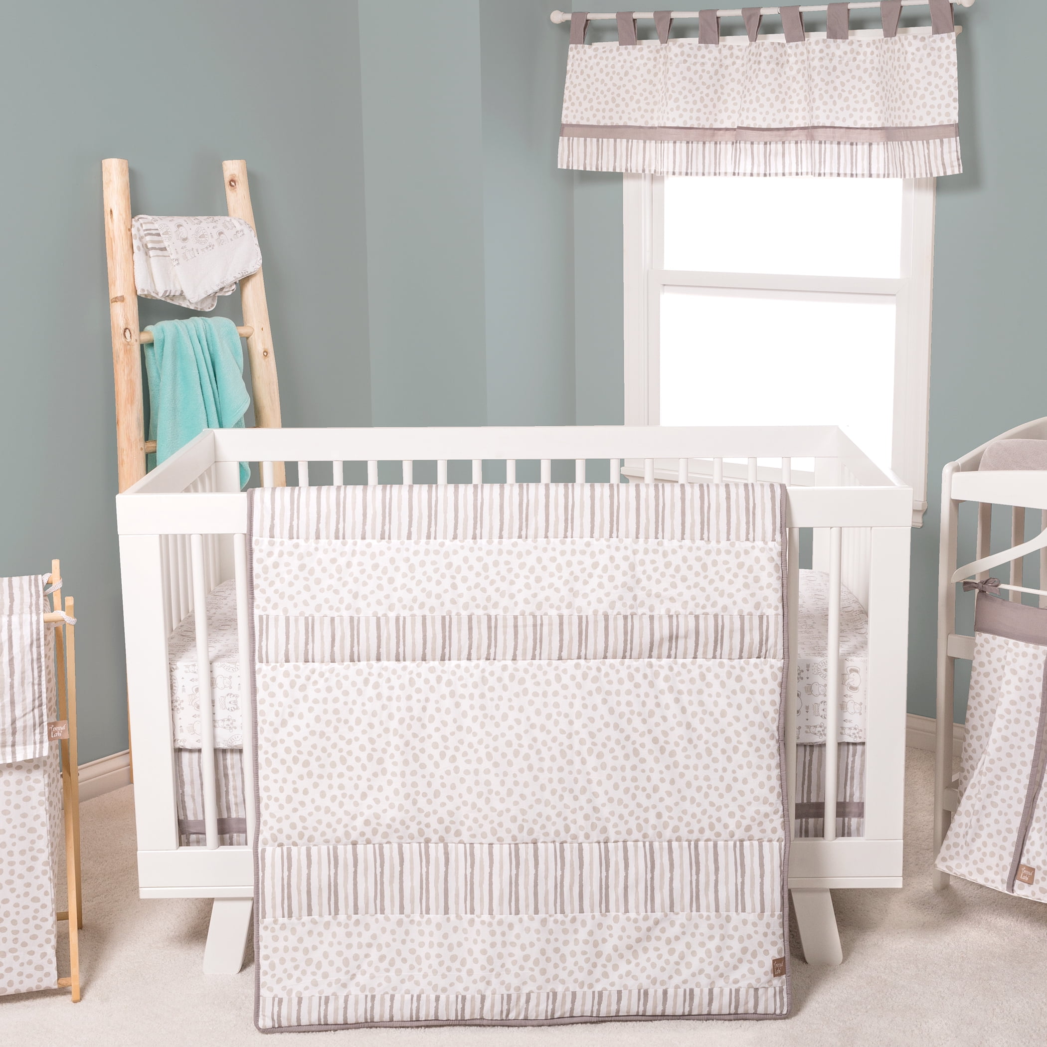 Trend Lab Peak-a-Bear Baby Nursery Crib Bedding CHOOSE FROM 3 4 Piece Set 
