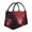 Red Moon Lava, variant on Vsdgher Red Moon Lava Print Insulated Reusable Bags with Sturdy Zipper and Handles, Foldable Totes for Hot or Cold Food Bring or Delivery