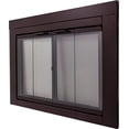 thumbnail image 5 of Pleasant Hearth Ascot Collection Fireplace Glass Door, Oil Rubbed Bronze, Small, 5 of 9