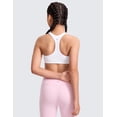 thumbnail image 2 of CRZ YOGA Girls Softness Mold Butterluxe Racerback Sports Bra Athletic Yoga Casual U Neck Scoop Teen Kids, 2 of 6