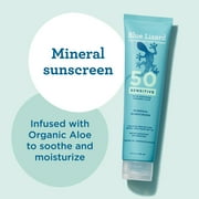 Blue Lizard Sensitive Mineral SPF 50 Sunscreen Lotion for Sensitive Skin, 5 fl oz