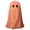 Brown, variant on Paper Mache Ghost Decoration, Black, 11", Halloween by Way To Celebrate