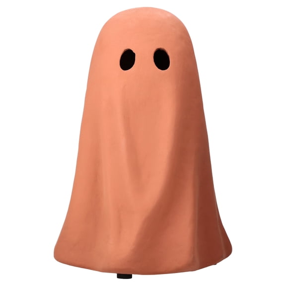 Paper Mache Ghost Decoration, Brown, 11", Halloween by Way To Celebrate