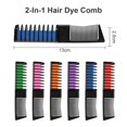 thumbnail image 4 of braveheart Hair Chalk Combs Temporary Hair Chalks Non Toxic Washable Hair Dye Chalks, 4 of 6
