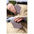 thumbnail image 5 of Men's RFID Blocking ID Window Multi-Card Travel Bifold Genuine Leather Pocket Wallet - in Gift Box, 5 of 7