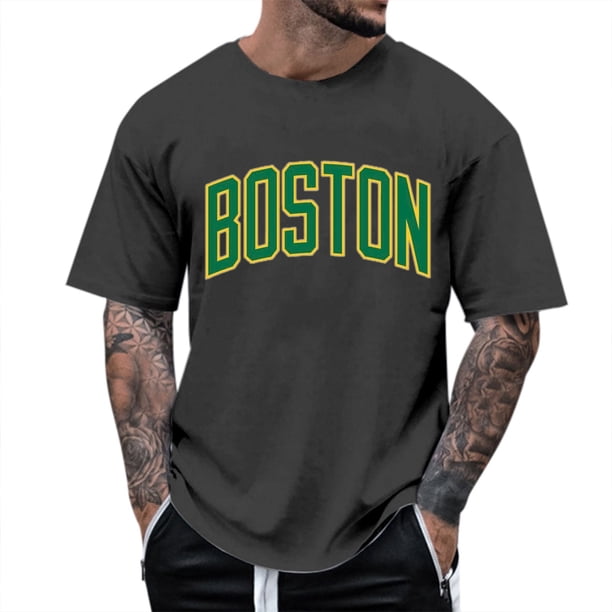 Camiseta de cuello redondo con estampado floral para hombre: manga corta, poliéster transpirable, diseño moderno, tallas S-XXXXXL para ropa informal de verano