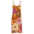 thumbnail image 5 of Nostalgic Vintage Floral Fine Art Sleeveless Dress Summer Dress Woman 2025, 5 of 7