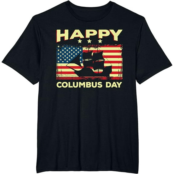 Happy Columbus Day - Discovery Italian Explorer T-Shirt