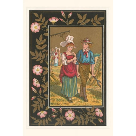 Pocket Sized - Found Image Press Journals: Vintage Journal Vintage Farm Couple (Paperback)