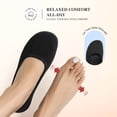 thumbnail image 4 of DREAM PAIRS Women's Knit Ballet Flats with Arch Support Comfortable Wide Toe Box Barefoot Shoes Washable Round Toe Slip-On Flats for Travel, 4 of 8