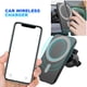 thumbnail image 1 of Cargador Inalámbrico Magnético para Coche Duradero Carga Rápida 15W IPhone 15 Pro, 1 of 9
