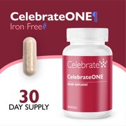Celebrate Vitamins CelebrateONE Bariatric Multivitamin Capsules Iron Free 90 Count