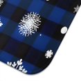 thumbnail image 3 of Blue Christmas Snowflake Pattern Dish Drying Mat for Kitchen 1 Pack, Ultra Absorbent Microfiber Dishes Drainer Mats,18x24in(46x61cm), 3 of 4