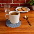 thumbnail image 5 of Unique Bargains 1 Pc Coaster Heat Insulation Mat Drink Coaster Navy Cotton rope, 5 of 5