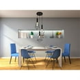thumbnail image 2 of Indoor Modern Ceiling Decorative Iron Jago Collection Pendant D16.0 H30.4 Lt:3 Black Finish, 2 of 3