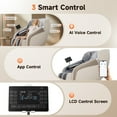 thumbnail image 3 of Upgo 4D Massage Chair Full Body, Zero Gravity Massage Chair with Heat and Foot Massage with Airbags, Kneading, Bluetooth, LCD Touch Control - Beige, 3 of 10