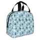 thumbnail image 2 of Easygdp Black White Gray Rabbit Bolsa Térmica Premium - Tela Oxford Impermeable, Gran Capacidad, Bolsillo Frontal, Unisex para Trabajo, Escuela, Actividades al Aire Libre y Picnics, 2 of 8