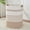 Brown & White, variant on Large Laundry Hamper Basket, 85L Cotton Rope Woven Storage Bin for Blankets, Dirty Clothes Toys, Decorative Tall Basket with Leather Handles for Living Room, Bedroom, Bathroom, Nursery, Jute