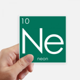 thumbnail image 1 of Quimica elementos periodo cuadro raro gas neon ne Adhesivo Cuadrado Impermeable Adhesivo Papel Tapiz Calcomanía Coche, 1 of 1