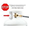 thumbnail image 6 of Flame King Propane Heater, Forced Air Portable Propane Heater, 60K BTU, 1,500’ Coverage, 6 of 13