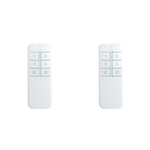 Matsuzay Enchufe de bombilla inteligente inalámbrico para oficina, tienda de garaje, Control remoto, controlador Base de 2,4G, dispositivo inteligente, Type2 NO2 Matsuzay CBP186011