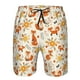thumbnail image 3 of Fotbe Flower Fox Trajes de Baño Estampados para Hombre, Shorts de Verano de Secado Rápido, Ropa de Playa, Bañadores-Medium, 3 of 6