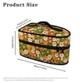 thumbnail image 6 of HELLHERO Portable Iron Storage Bag Portable Garment Steamer Case Compatible with Full-Size Irons and Accessories Flowers Valentines Day, Bag Only, 6 of 6