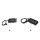 thumbnail image 5 of Monstrate Ventiladores de refrigeración para ordenador portátil, adaptador de Cable de temperatura del radiador del concentrador, divisor de Videojuegos y accesorios Alimentado por 4 pines, 5 of 6