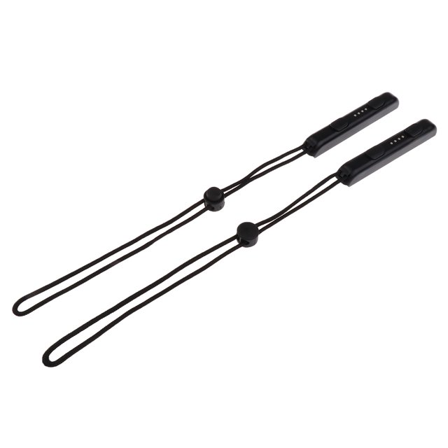 2 Pack Black Hand Wrist Strap Wristlet Wristband for Nin-tendo Switch Controller