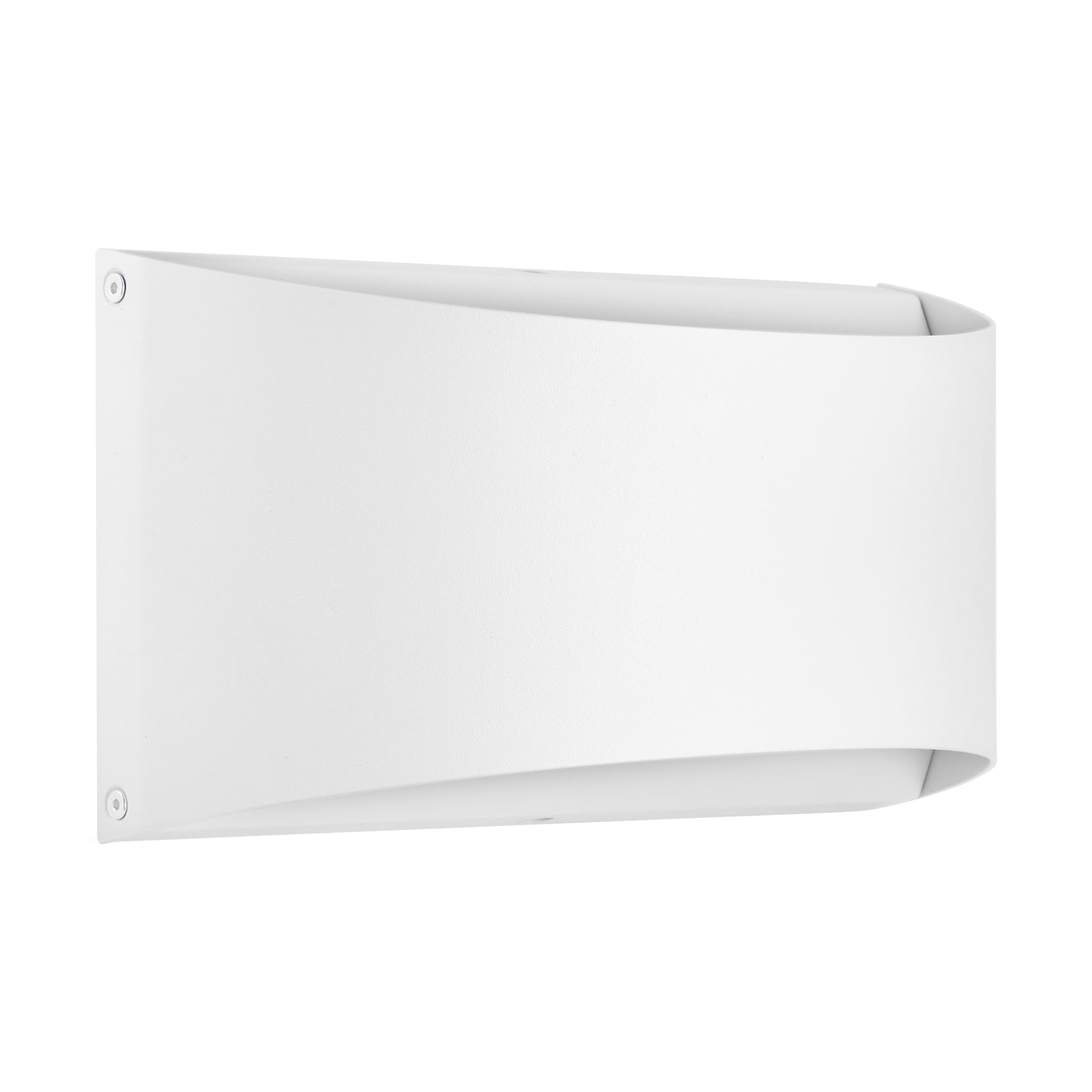 Maxxima LED Up/Down Outdoor Wall Light, Modern Dimmable Sconce, 12 Watts, 800 Lumens, 5 CCT 2700K-5000K, White