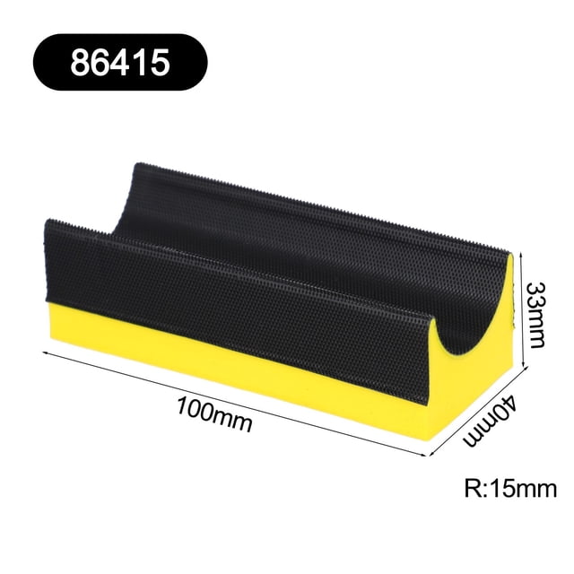 Hand Sanding Block Soft And Foam Material Interchangeable Assorted Pad 86415